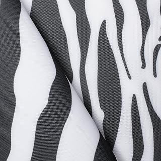 Ottertex® Waterproof Canvas Zebra Print Polyester PVC Abrasion Resistant PFAS-Free Mildew Resistant Indoor Outdoor Fabric by The Yard (1 Yard): Fabric Sourcing and Quality Notes