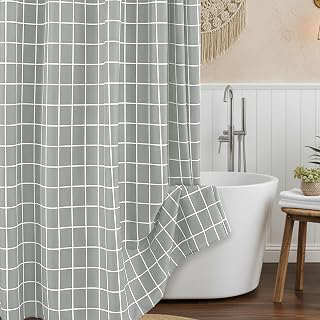 Fabric Shower Curtains for Bathroom-Cloth Modern Farmhouse Shower Curtain: Jacquard Weave and Production Notes