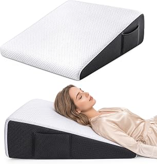 Utopia Bedding Wedge Pillow for Headboard, Memory Foam, 24x24x7 Inch: Jacquard Weave and Production Notes
