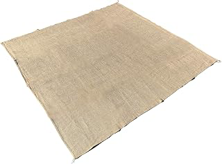 Sandbaggy Burlap Square 80 inch x 80 inch - for Landscaping, Construction, Decor, Tablecloth (1 Sheet): Fabric Sourcing and Quality Notes