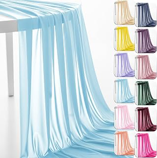 IONTACH Baby Blue Chiffon Fabric by The Yard 60 Inch X 5 Yards: Fabric Sourcing and Quality Notes
