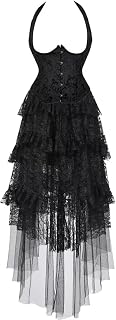 Underbust Corset with Strap Dress Skirt Costume Renaissance Plus Size Top Lace up Jacquard Floral: Jacquard Weave and Production Notes