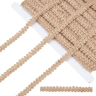 PH PandaHall 22 Yard Braided Burlap Ribbon Burlywood Lace Craft Ribbon 11mm(3/8 Inch) Rustic Woven Braid Trim Jute Ribbons for Bohemian DIY: Fabric Sourcing and Quality Notes