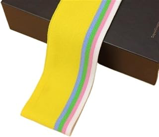 Elastic Ribbed Cuffs Rib Combed Rainbow Cuff Fabric by Half Yards Striped Stretch for Sewing Base Shirt Knitting Neckline 5x85CM/PCS(Color-12): Fabric Sourcing and Quality Notes
