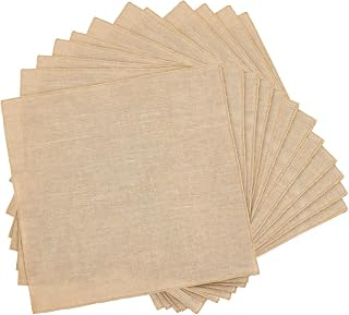 12 Pcs 20 x 20'' Burlap Squares Multipurpose Natural Burlap Fabric - for Decorations, Crafts, Home, Weddings, Table Linens, Landscaping, Plants: Fabric Sourcing and Quality Notes