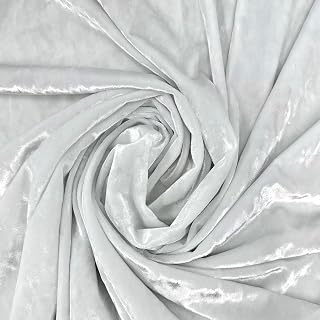 Ice Fabrics Stretch Crushed Velvet Fabric by The Yard - 60/62