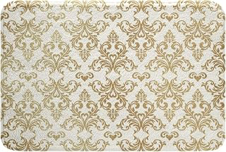 Feelyou Jacquard Damask Soft Fleece Door Carpet Rug 20x32 Inch for Bathroom: Jacquard Weave and Production Notes