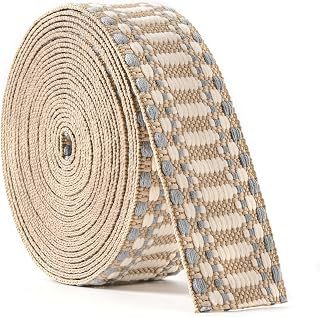 SHEING Heavy Cotton Webbing 1.5 Inch 2 Inch Webbing Strap for Bag Straps, Outdoors Indoors Arts and Crafts, High Density Webbing with Jacquard: Jacquard Weave and Production Notes