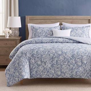 Nautica - King Duvet Cover Set with Shams, Soft & Lightweight Bedding: Jacquard Weave and Production Notes