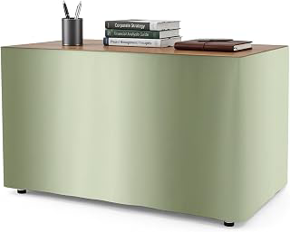 8Ft Table Skirt, Sage Green Ombre Table Skirt for Rectangle Tables & Round Tables, Decorative Desk Skirts, Modern Abstract Art Farmhouse: Ombre Dyeing and Production Notes