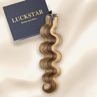Luckstar 16A Tri-Tone Ombre Body Wave Bundles, 4/27/613 Balayage Human Hair Extensions, Double Drawn Raw Hair, Ultra Thin Invisible Weft: Ombre Dyeing and Production Notes