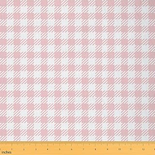jejeloiu Buffalo Check Upholstery Plaid Fabric 1 Yard Soft: Fabric Sourcing and Quality Notes