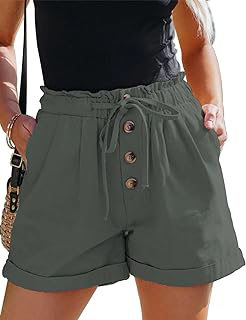 Womens Shorts 2026 Comfy Summer Drawstring High Waist Cotton Shorts: OEM Production and Sizing Notes