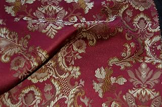 Damask Jacquard Brocade, victorya Classic Fabric 110