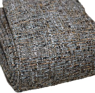TinaKim Upholstery Fabric, Faux Linen Type Cloth Material, for Chair Sofa Couth Reupholster (Brown, 3 Yard): Jacquard Weave and Production Notes