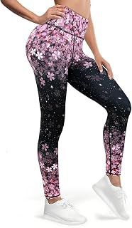 High Waisted Yoga Pants for Women 4-Way Stretch Soft Running Workout Leggings Athletic Yoga Pants: Print Design and Production Notes