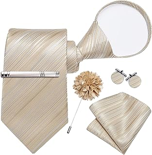 Silk Pre-tied Ties for Men Formal Adjustable Necktie Set: Jacquard Weave and Production Notes