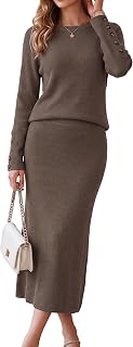 Women's Wool Blend Business Lounge Sweater 2 Piece Sets: OEM Production and Sizing Notes