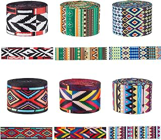 SUPERFINDINGS 6Rolls Vintage Jacquard Ribbon Trim Embroidered Lace: Jacquard Weave and Production Notes
