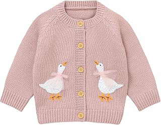 Baby Toddler Girl Cardigan: Jacquard Weave and Production Notes