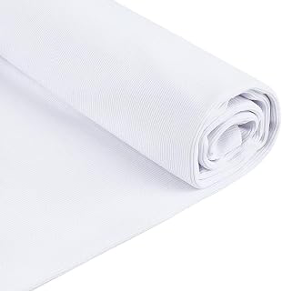 BENECREAT 39.4x27.6 Inch Cotton Ribbing Fabric, Ribbed Knit Fabric for Repair Clothing Cuffs Neckline Collar Pants Foot Mouth DIY Sewing, White: Fabric Sourcing and Quality Notes