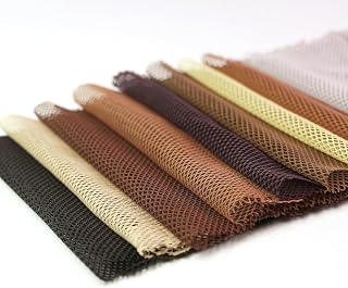 1 Yard Lace Net for Wig Making, Stretch Mesh Fabric, Plum Brown: Fabric Sourcing and Quality Notes