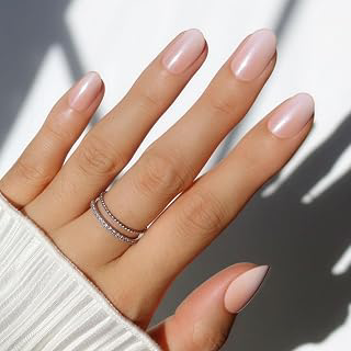 Glamnetic Fall Press On Nails, Short Oval Glossy, Crystal Glaze: Ombre Dyeing and Production Notes