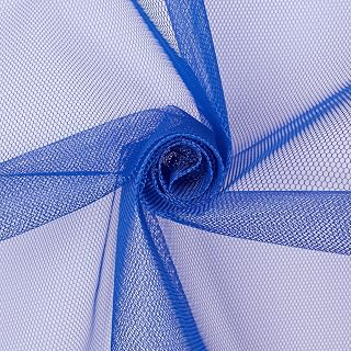 Crinoline Polyester Petticoat Hard Net (60/61 Inch) Mesh Fabric by The Yard - for Sewing Apparel, Bridalwear, Linings, & More - Royal Blue (1: Fabric Sourcing and Quality Notes