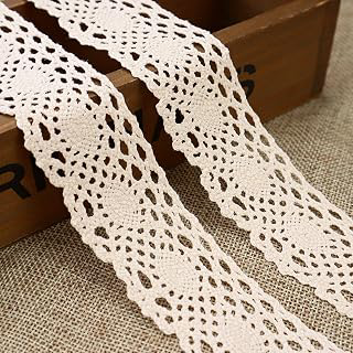 Vintage Lace Ribbon Cotton Lace Trim Crochet Sewing Lace for Crafts, Gift Package Wrapping, Bridal Wedding Decoration, Scrapbooking Supplies 15: Fabric Sourcing and Quality Notes