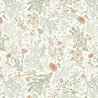 Floral Peel and Stick Wallpaper Vintage Floral Contact Paper 17.3