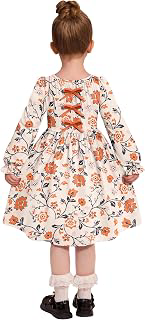 Toddler Girls Dresses Fall Winter Long Sleeve Outfit Clothes: OEM Production and Sizing Notes