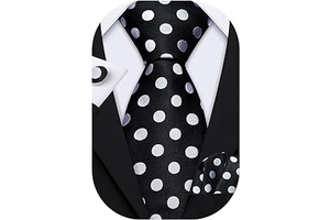 Ties for Men Tie Sets Polka Dot Necktie Pocket Square: Jacquard Weave and Production Notes