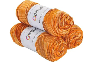3PACK 5-Ply Variegated Yarn for Crocheting, Yarn Soft Each 3pcs/300g/630 Yards Soft Cozy, Multi-Color Gradient for Knitting Sweaters, Scarves: Ombre Dyeing and Production Notes