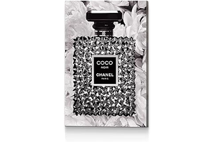 HILL WEST Black White Modern Fashion Canvas Wall Art, 11x16inch: Print Design and Production Notes