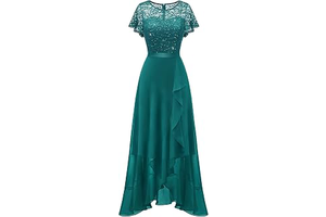 Formal Long Dresses for Women Wedding Guest Cocktail Bridesmaid: Ombre Dyeing and Production Notes