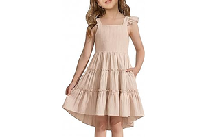 Toddler Dress Girls Summer Dresses Boho Smocked Casual Sundress: OEM Production and Sizing Notes