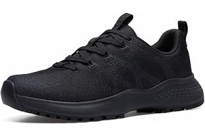 Heather II Women's Work Sneaker, Non-Slip, Comfortable: Jacquard Weave and Production Notes