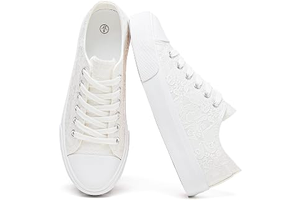 Womens Tennis Shoes Low top Canvas Sneakers Women Fashion Shoes: Jacquard Weave and Production Notes