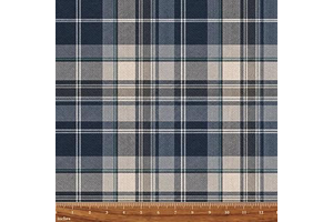 Fabric by the Yard, Plaid Blue Upholstery, Waterproof, 2 Yard: Fabric Sourcing and Quality Notes