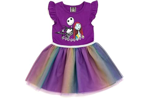 Girls' Flutter Sleeve Tulle Tutu Dress for Baby & Kids: Ombre Dyeing and Production Notes