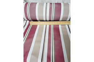 Upholstery, Waterproof Outdoor Burgundy Canvas Stripes Fabric Per Yard 60 Inches Wide, Charcoal/White: Fabric Sourcing and Quality Notes