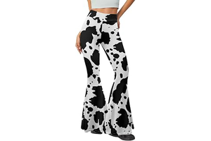 Flare Yoga Pants for Women Tummy Control High Waisted Flared Trousers: Print Design and Production Notes