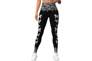 Printed Leggings for Women Pattern High Waisted Athletic Yoga Pants: Print Design and Production Notes