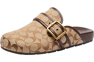 Women's Archival Buckle Clogs: Jacquard Weave and Production Notes