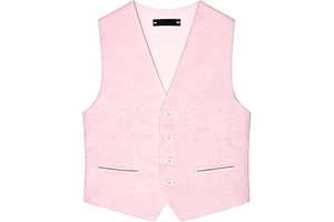 Baby Boy Formal Jacquard Tuxedo Vest Toddler Classic Waistcoat: Jacquard Weave and Production Notes