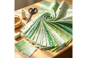 40-Pcs Jelly Rolls Quilting, Precut Fabric Strips, Cotton Quilting Material: Print Design and Production Notes