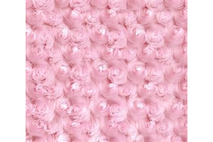 Minky Fabric Rosebud 58" Wide Sold by The Yard (Light Pink): Fabric Sourcing and Quality Notes