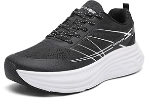 Men's Wide Toe Box Running Shoes - Walking Cushioned Sneakers: Jacquard Weave and Production Notes