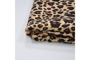 Yutone 59" Wide Leopard Print Velboa Short Fur Pile Upholstery Drapery Clothing Polyester Fabric by Two Yards (Leopard 2Y): Fabric Sourcing and Quality Notes
