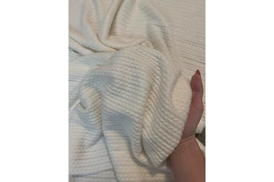 Ultra-Soft Cable Knit Fabric - Rayon Stretch Sweater Knit | 2-Way Stretch | Cozy Fall & Winter Fabric for Sweaters, Baby Clothing and DIY Sewing: Fabric Sourcing and Quality Notes